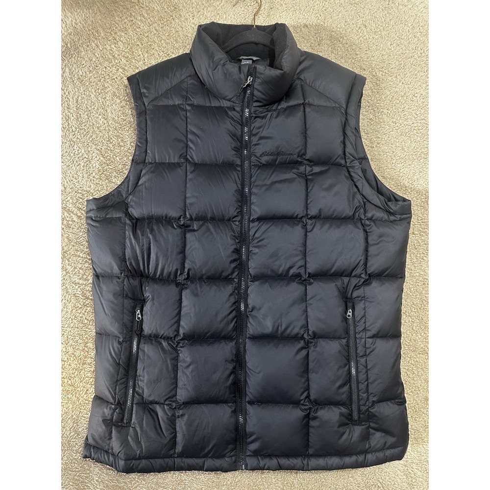 Eddie Bauer Black Puffer Vest